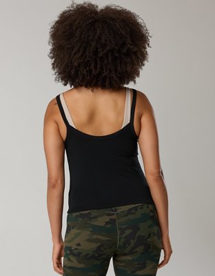 OFFLINE By Aerie Thumbs Up V-Neck Tank Top