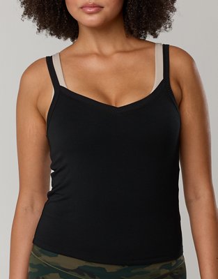 OFFLINE By Aerie Thumbs Up V-Neck Tank Top