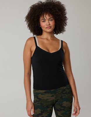 OFFLINE By Aerie Thumbs Up V-Neck Tank Top