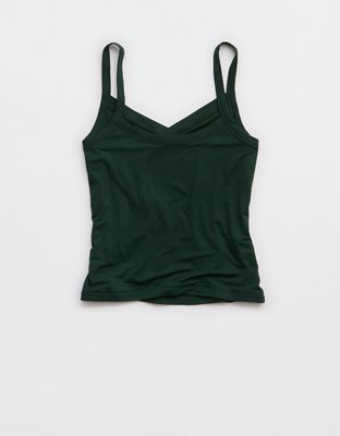 OFFLINE By Aerie Thumbs Up V-Neck Tank Top