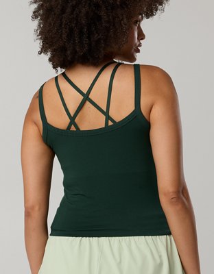 OFFLINE By Aerie Thumbs Up V-Neck Tank Top