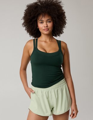 OFFLINE By Aerie Thumbs Up V-Neck Tank Top