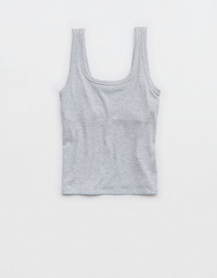 OFFLINE By Aerie Thumbs Up Square Neck Tank Top
