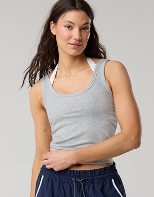 OFFLINE By Aerie Thumbs Up Square Neck Tank Top from American Eagle - $34.95