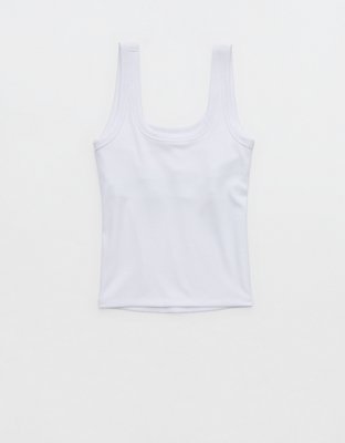 OFFLINE By Aerie Thumbs Up Square Neck Tank Top