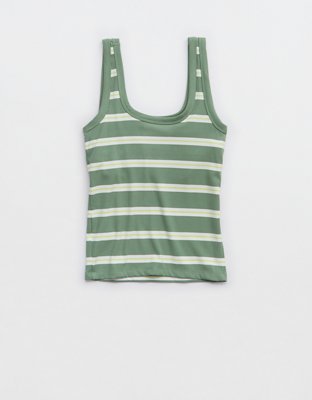 OFFLINE By Aerie Thumbs Up Square Neck Tank Top