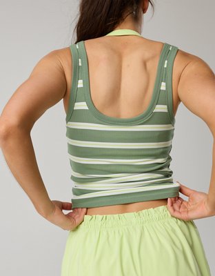 OFFLINE By Aerie Thumbs Up Square Neck Tank Top