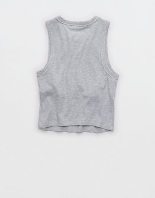 OFFLINE By Aerie Thumbs Up Heavyweight Cropped Tank Top