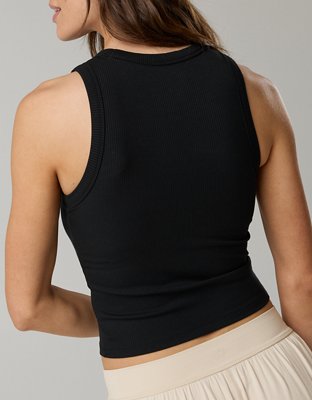 OFFLINE By Aerie Thumbs Up Heavyweight Cropped Tank Top