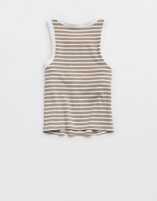 OFFLINE By Aerie Thumbs Up Heavyweight Cropped Tank Top