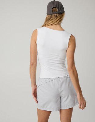 OFFLINE By Aerie Real Me Low Key Square Neck Tank Top