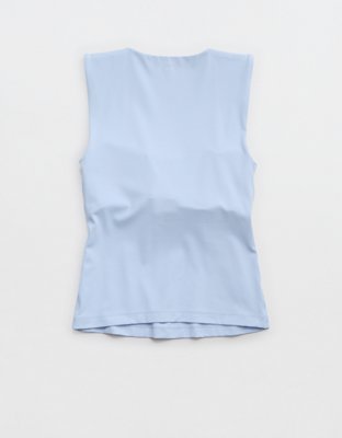 OFFLINE By Aerie Real Me Low Key Square Neck Tank Top