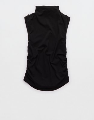 OFFLINE By Aerie Real Me XTRA Mock Neck Tank Top
