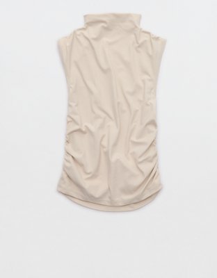 OFFLINE By Aerie Real Me XTRA Mock Neck Tank Top