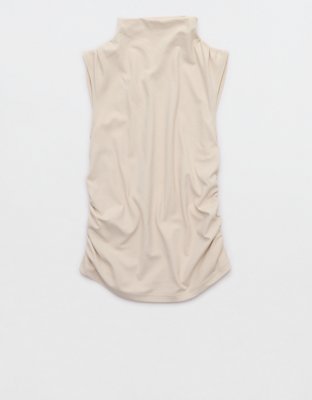 OFFLINE By Aerie Real Me XTRA Mock Neck Tank Top