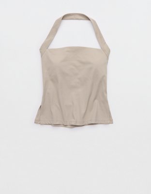 OFFLINE By Aerie Real Me XTRA Halter Tank Top
