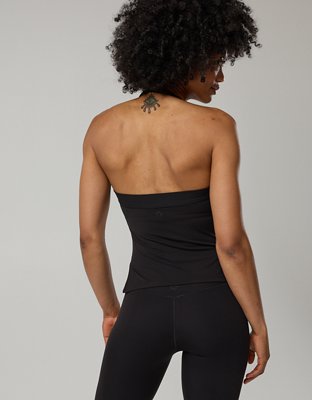 OFFLINE By Aerie Real Me XTRA Halter Tank Top