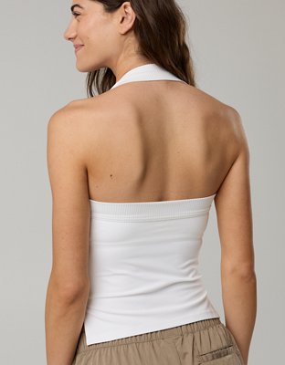 OFFLINE By Aerie Real Me XTRA Halter Tank Top