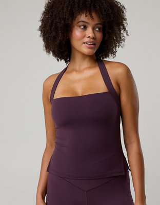 OFFLINE By Aerie Real Me XTRA Halter Tank Top