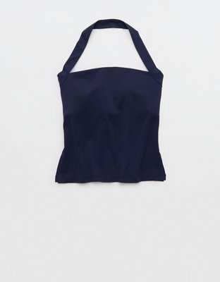 OFFLINE By Aerie Real Me XTRA Halter Tank Top