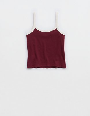 OFFLINE By Aerie Let's Stretch Ringer Tank Top