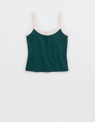 OFFLINE By Aerie Let's Stretch Ringer Tank Top