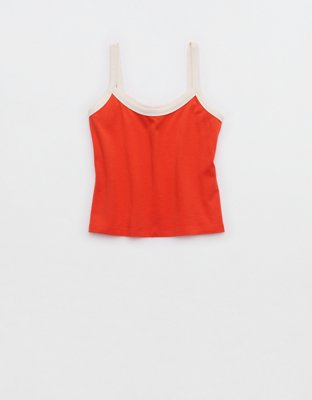 OFFLINE By Aerie Let's Stretch Ringer Tank Top