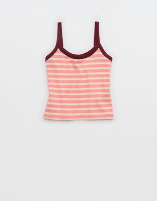 OFFLINE By Aerie Let's Stretch Ringer Tank Top