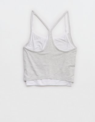 OFFLINE By Aerie Thumbs Up Layered Tank Top
