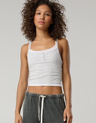 OFFLINE By Aerie Thumbs Up Layered Tank Top | OFFLINE