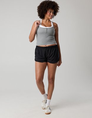 OFFLINE By Aerie Thumbs Up Layered Tank Top