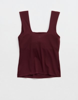 OFFLINE By Aerie Real Me Square Neck Tank Top