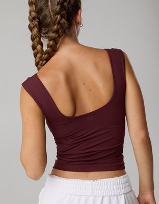 OFFLINE By Aerie Real Me Square Neck Tank Top