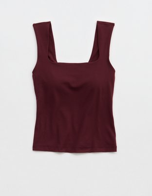 OFFLINE By Aerie Real Me Square Neck Tank Top