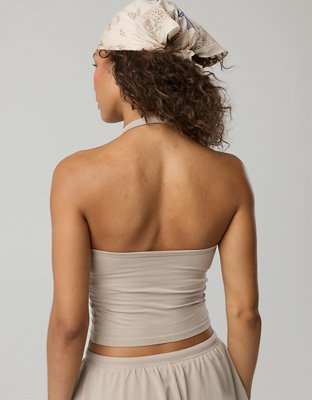 OFFLINE By Aerie OG Cotton Halter Tank Top