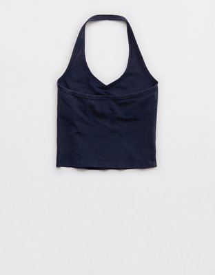 OFFLINE By Aerie OG Cotton Halter Tank Top