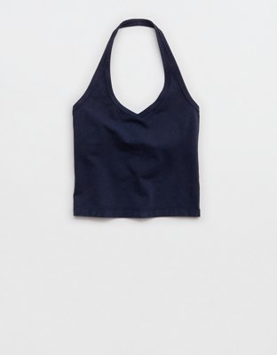 OFFLINE By Aerie OG Cotton Halter Tank Top