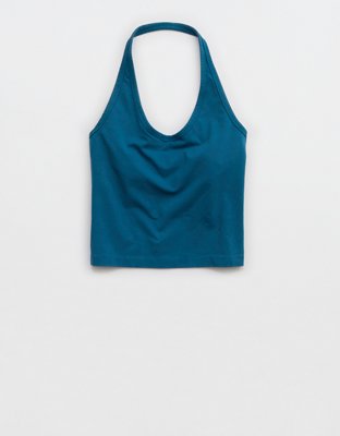 OFFLINE By Aerie OG Cotton Halter Tank Top