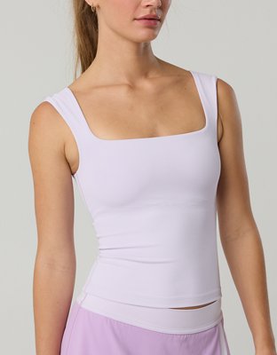 OFFLINE By Aerie Real Me Square Neck Tank Top