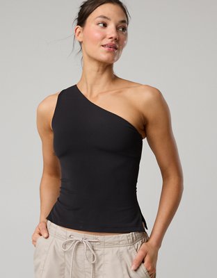 OFFLINE By Aerie Real Me XTRA One Shoulder Tank Top from American Eagle - $34.96