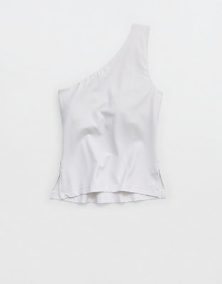 OFFLINE By Aerie Real Me XTRA One Shoulder Tank Top