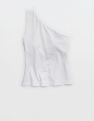 OFFLINE By Aerie Real Me XTRA One Shoulder Tank Top
