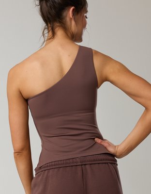 OFFLINE By Aerie Real Me XTRA One Shoulder Tank Top