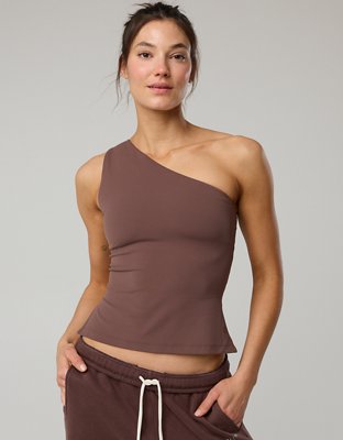 OFFLINE By Aerie Real Me XTRA One Shoulder Tank Top from American Eagle - $34.96