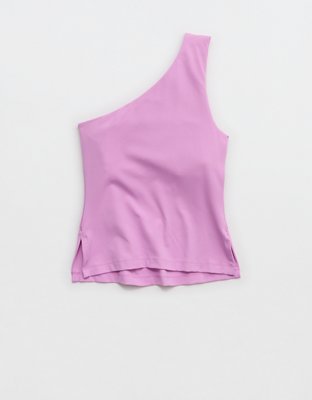 OFFLINE By Aerie Real Me XTRA One Shoulder Tank Top