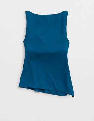 OFFLINE By Aerie Real Me XTRA Asymmetrical Tank Top