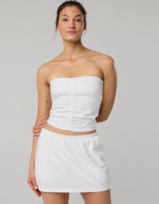 OFFLINE By Aerie OG Cotton Ruched Tube Top