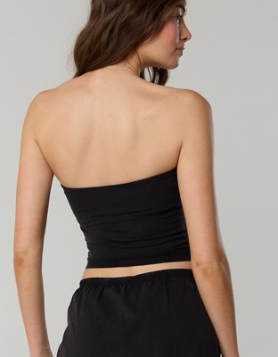 OFFLINE By Aerie OG Cotton Ruched Tube Top