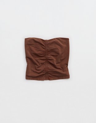 OFFLINE By Aerie OG Cotton Ruched Tube Top