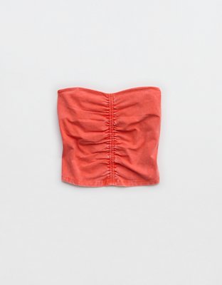 OFFLINE By Aerie OG Cotton Ruched Tube Top